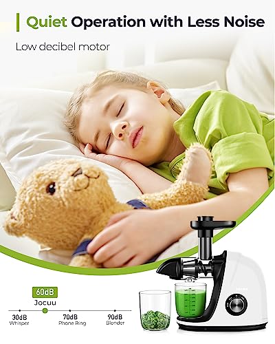 Slow Masticating Juicer with 2