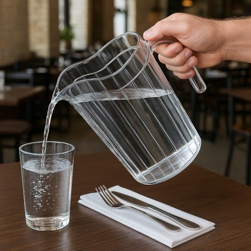 24 Pack 75 oz Polycarbonate Pitchers (Large)