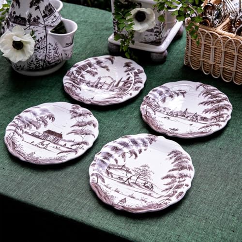 Country Estate Party Plate Assorted Set (Flint Grey)