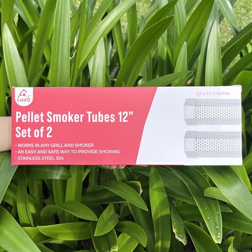 Premium Pellet Smoker Tube 12" (Set of 2 Smoker Tubes)