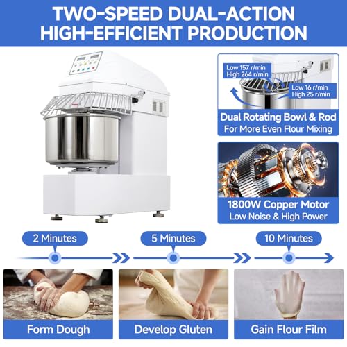 Spiral Dough Mixer 30Qt (30Qt Sipral Dough Mxier)