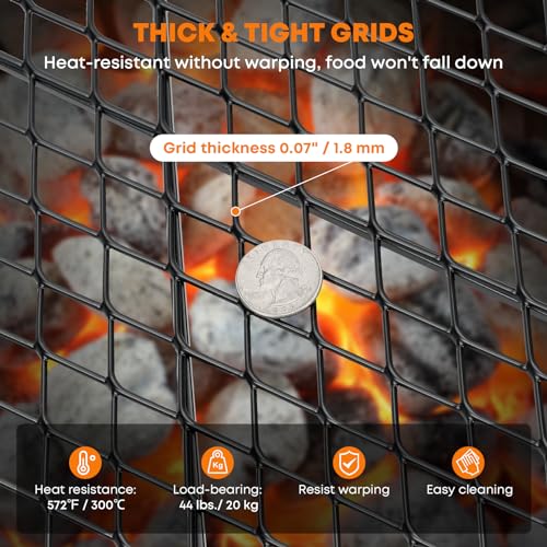 X Marks Fire Pit Grill Grate (36 Inch)
