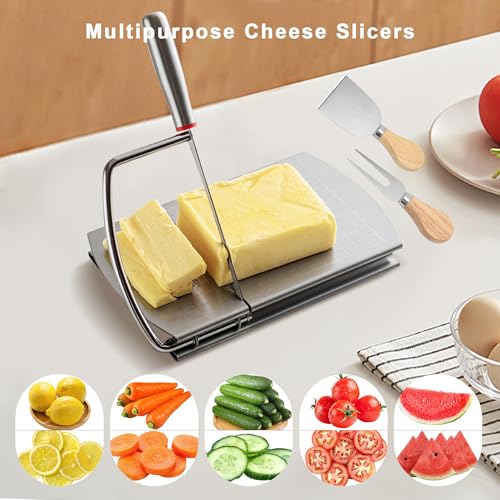 Cheese Slicer with 2 PCS Knife (Cheese Slicer with 2 Cheese Knives)