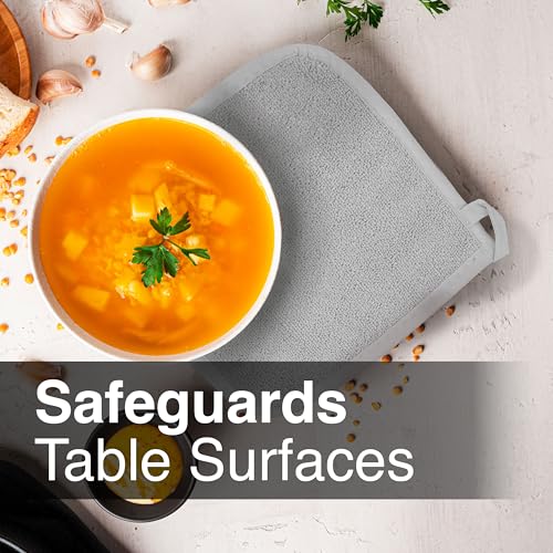 Terry Potholder & Hot Pad (4 Count)