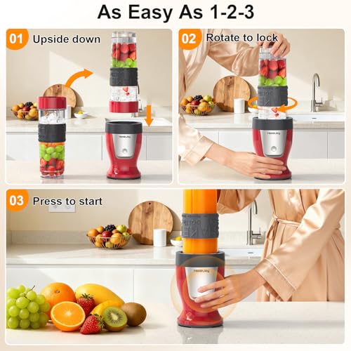 Personal Blender (Dark Red)