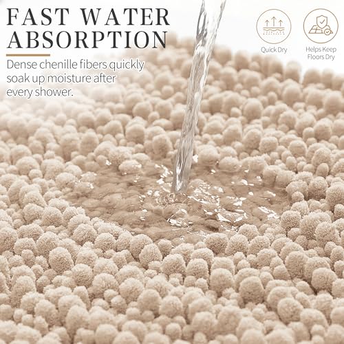 Bathroom Rugs Non Slip Washable