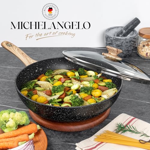 12 Inch Wok Set (Black / 12 Inch)
