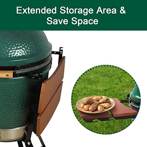 Side Shelves Big Green Egg Accessories (L2 Side Shelves)