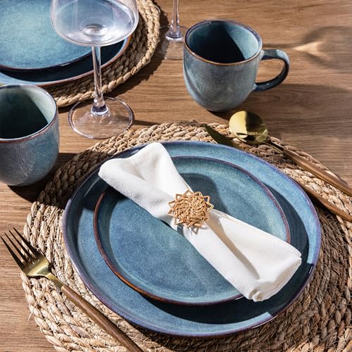 12oz Coffee Mugs (Set of 6 / Ceylon Blue)