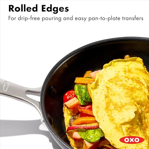 Enhanced 8" Frying Pan Skillet (Black / 8" Frying Pan Skillet)