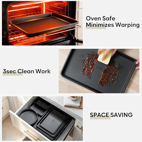 10 Piece Nonstick Bakeware Set (10PCS-SET)
