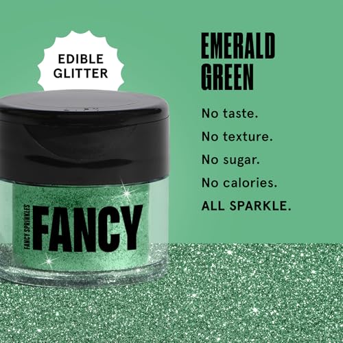 Emerald Green Edible Glitter Luster Dust 4gm
