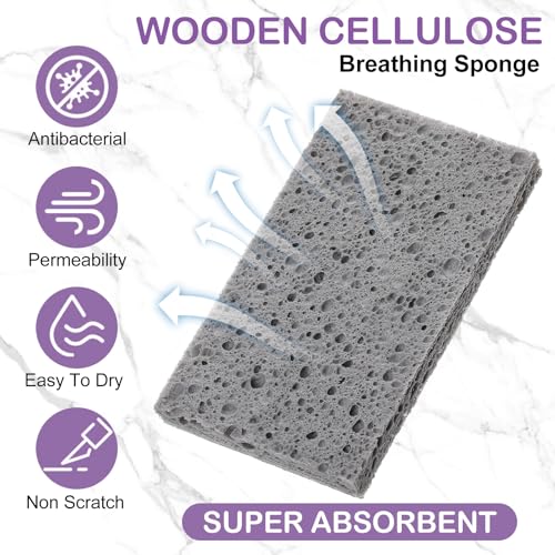 504 Pcs Sponges Bulk Sponges Kitchen Compressed Sponge (Multicolor)