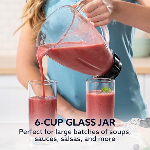 Classic Series 16 (Black + Glass Jar / Countertop Blenders)