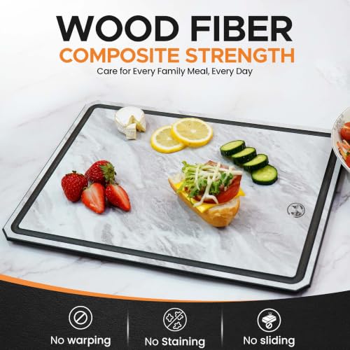 Composite Wood Cutting Board Set of 3 (Marblestone)