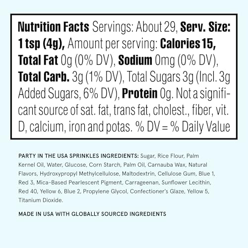 Deluxe Rainbow Crunchy Jimmies 2 Pack (2 Pack / Deluxe Rainbow Jimmies)