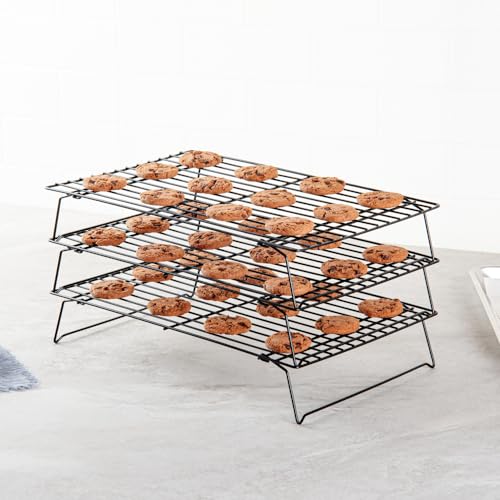 Met Lux 15.7 x 9.8 x 8.3 Inch Wire Baking Rack Set
