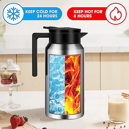 Coffee Carafe (40oz Silver)