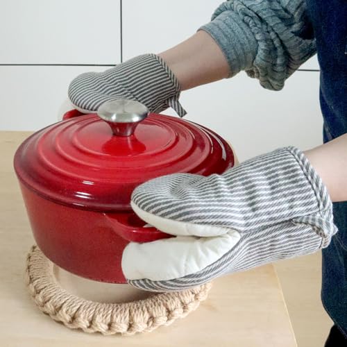 1 Pair Mini Oven Mitts (Gray)