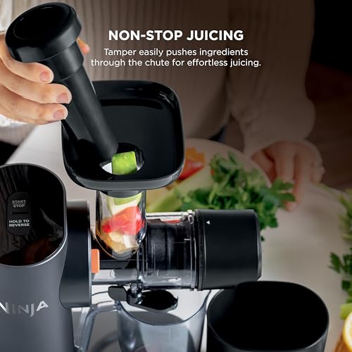 NeverClog Cold Press Juicer (Charcoal)