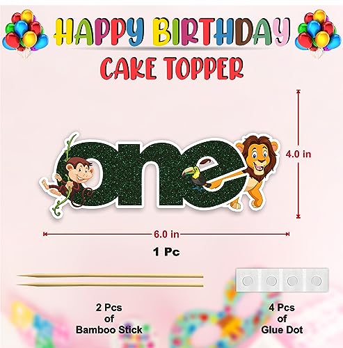 Jugle Safari One Cake Topper