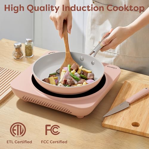 CATIH1A P Portable Induction Cooktop (Pink)