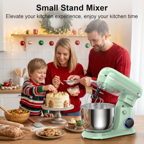 4QT Electric Stand Mixer (Light Green)
