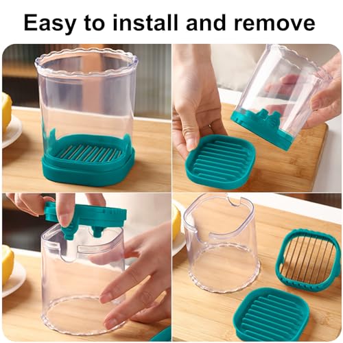Fruit Slicer Cup (Dark Blue)