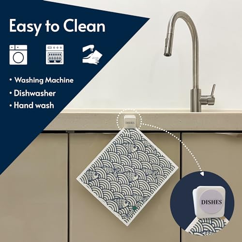 Swedish Dishcloths for Kitchen (Japanese)