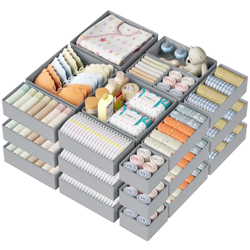 Drawer Organizer Clothes 24 Pack (8 Count)
