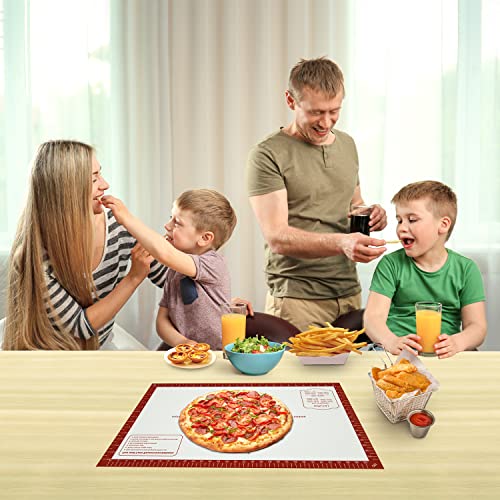 Silicone Baking Mat (Red / 20"L x 16"W)