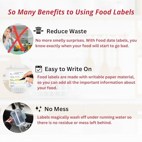 2x3 Dissolvable Food Labels