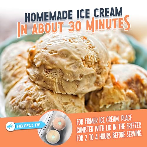 Electric Ice Cream Maker (4 Qt / Aqua/White)