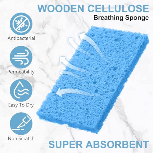 100 Pcs Sponges Bulk Sponges Kitchen Compressed Sponge (100 Count)