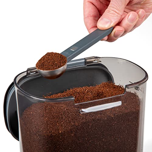 International ProKeeper+ Clear Plastic Airtight Food Baker's Kitchen Storage Organization Container Canister Set with Magnetic Accessories (2- Piece Set)