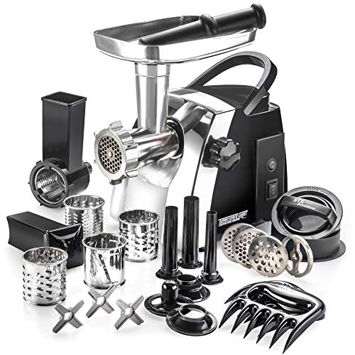 Turboforce Cadet 2000 Series Electric Meat Grinder (#8 - Cadet - With Slicer)