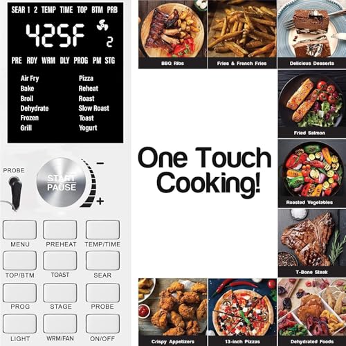 Bravo XL Air Fryer Toaster Smart Oven (Silver / 30 Qt)
