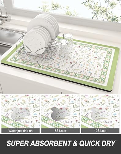 Dish Drying Mat for Kitchen Counter