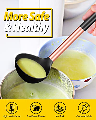 Silicone Soup Ladle Spoon (2 Count)