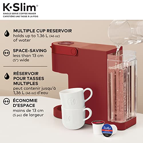 K Slim Single Serve K (Scarlet Red / Coffee Maker)