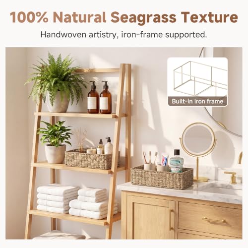 Toilet Paper Basket (Natural(Seagrass) / 15 ¾"L x 6 ½"W x 4 ¼"H)