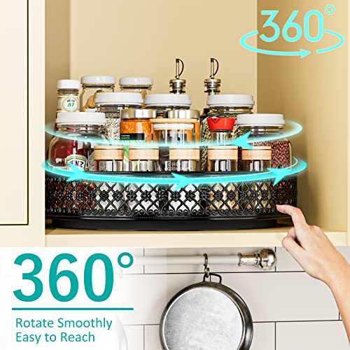 11 inch Lazy Susan Turntable (11 Inch Black)