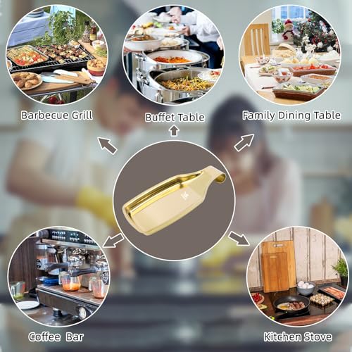 Stainless Steel Utensil Tray Spoon Rest Holder for Stove Top