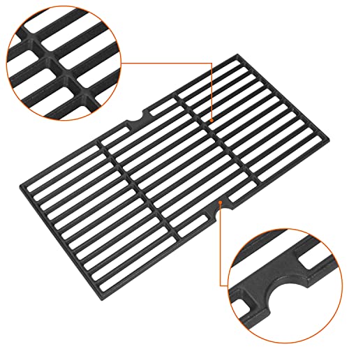 18" Cast Iron Grill Grates for Charbroil Performance 4 Burner (18"x25"performance 4 burner)