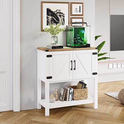 Console Table Coffee Bar Sofa Cabinet (White)