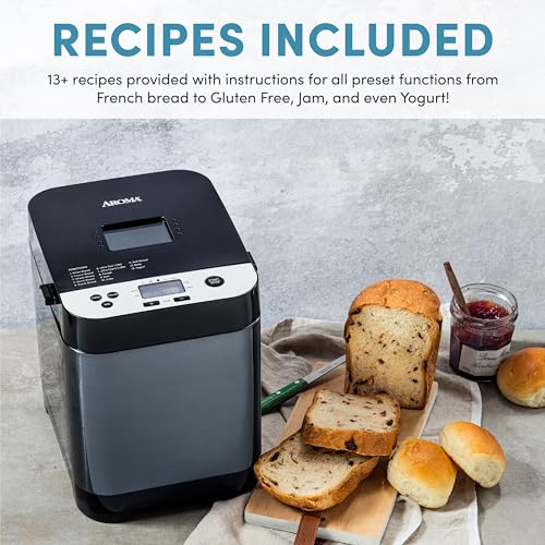 1.5lbs. Digital Bread Maker with Crust Customization