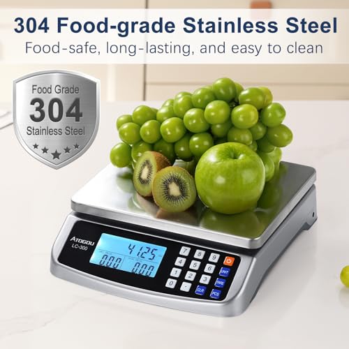 66lb Food Scale (Silver 66lb/30kg)