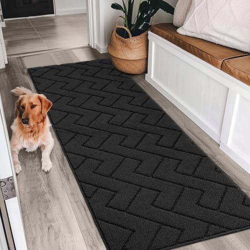 Dirt Trapper Door Mat 24"x71" (Charcoal / 71" x 24" (Rectangular))