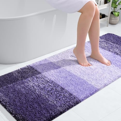 Bathroom Runner Rug 59x24 (59" X 24" / Violet)