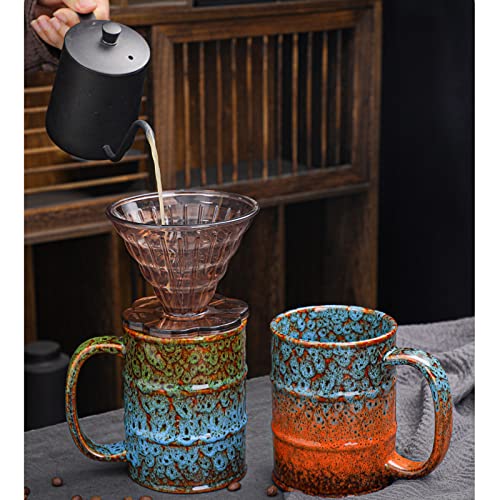 Coffee Mug 20 Oz Coffee Cups Ceramic Tea Cup Large Coffee Mug for Office and Home (Multicolour)